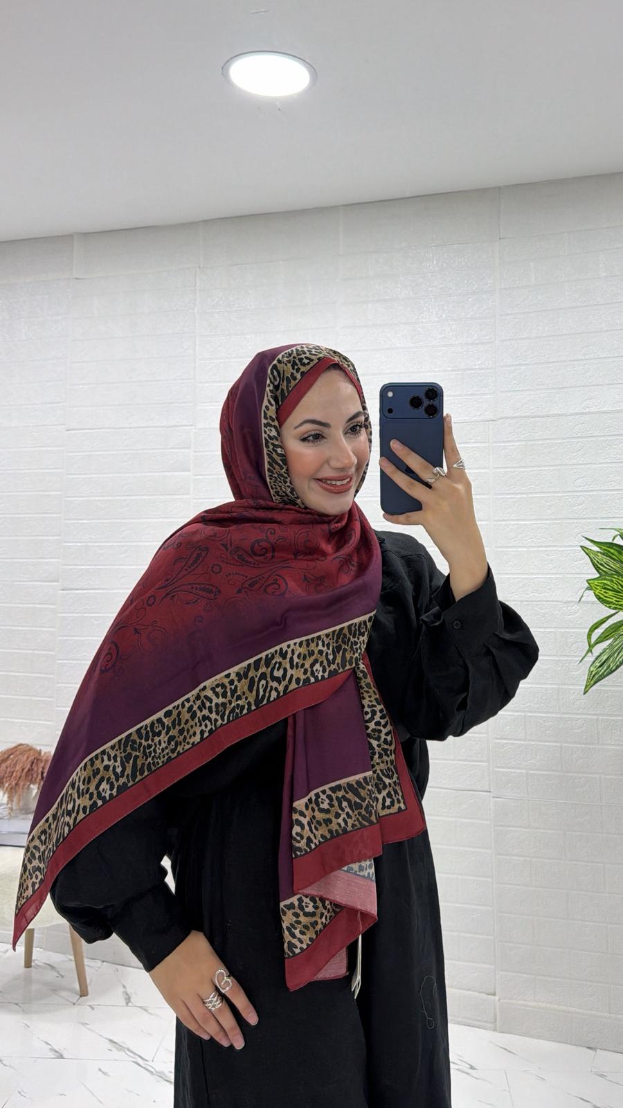 PAMUKLU ETNİK DESEN ŞAL