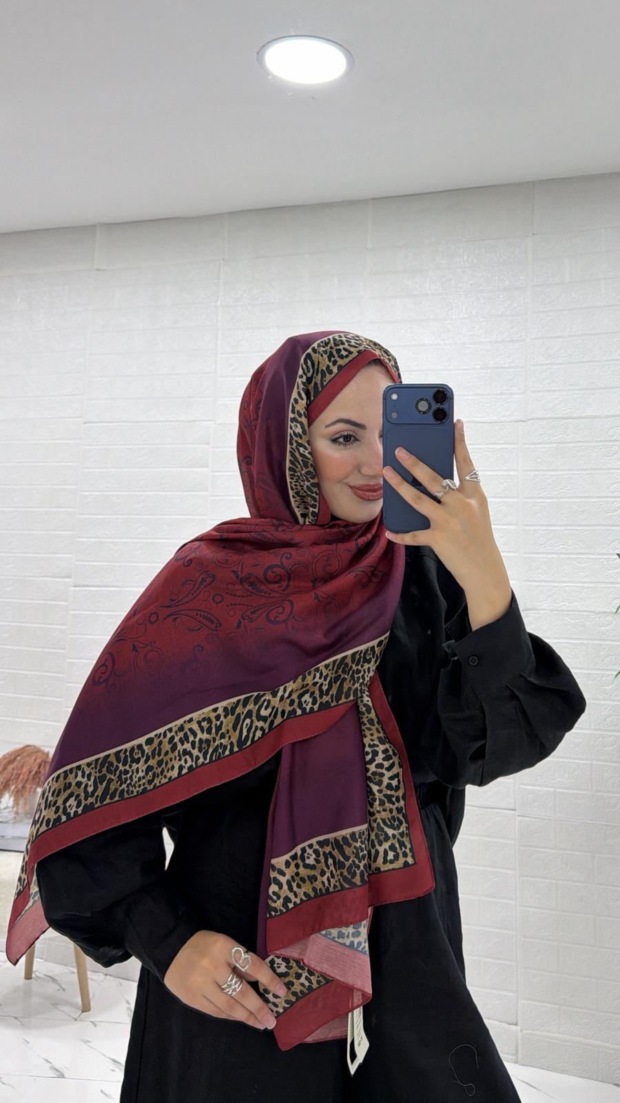 PAMUKLU ETNİK DESEN ŞAL