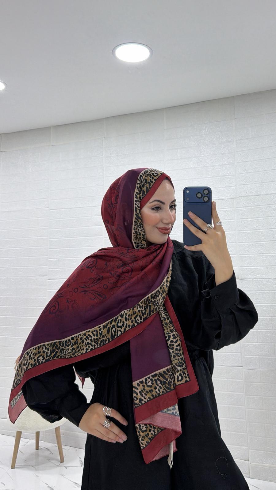 PAMUKLU ETNİK DESEN ŞAL