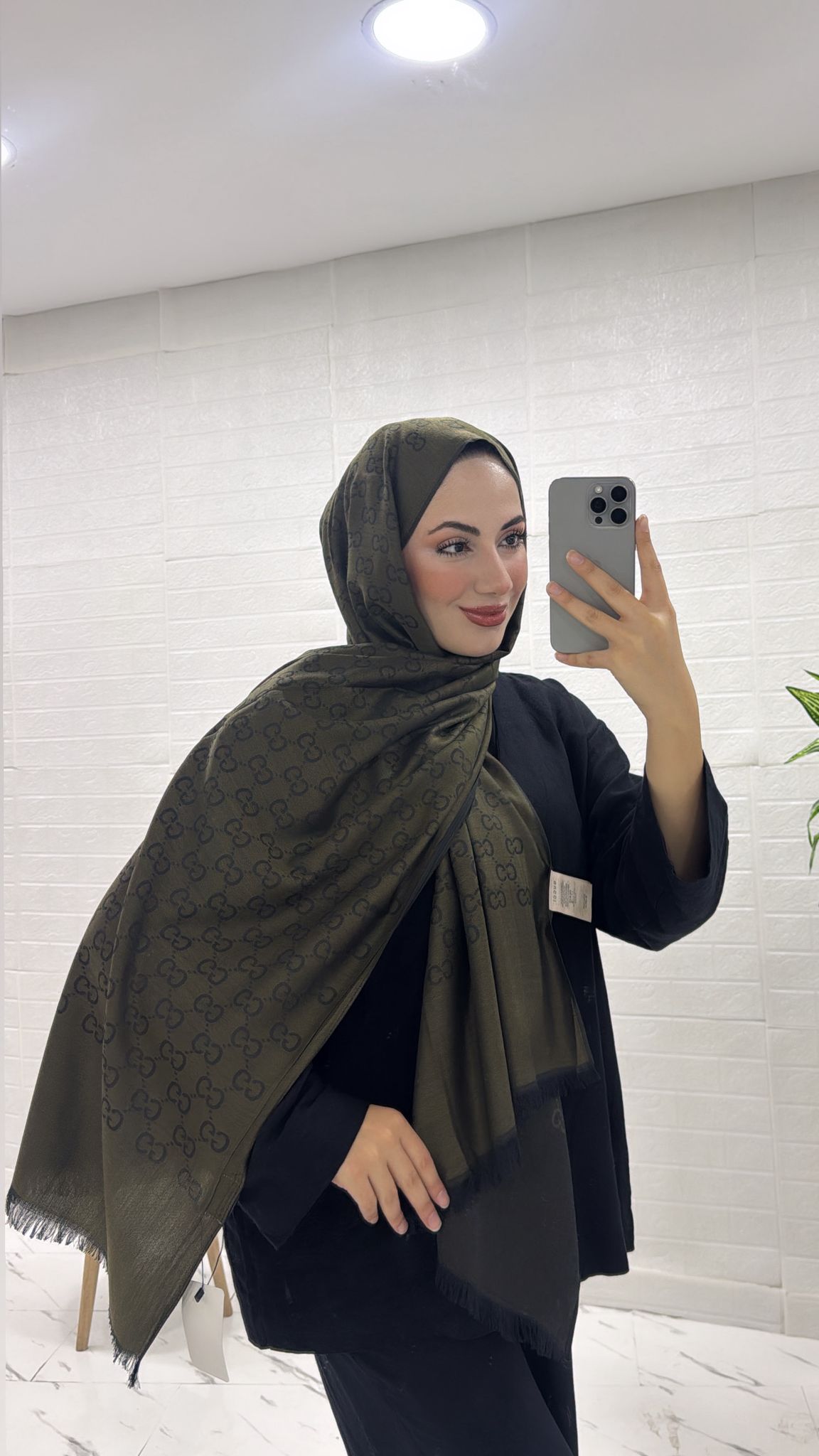 ÇİFT TARAFLI İTHAL YÜN İPEK G DESEN ŞAL