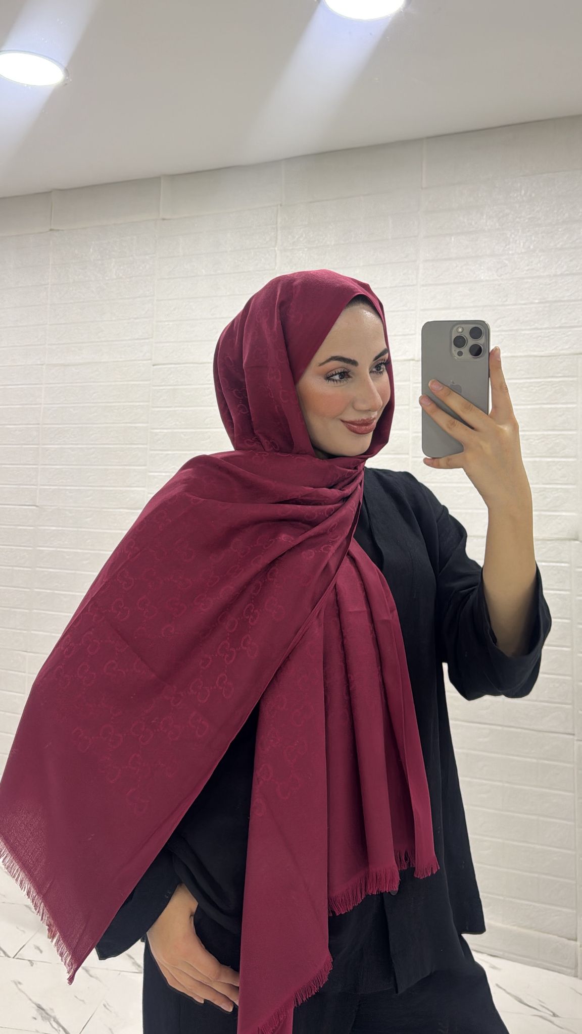 ÇİFT TARAFLI İTHAL YÜN İPEK COACH ŞAL