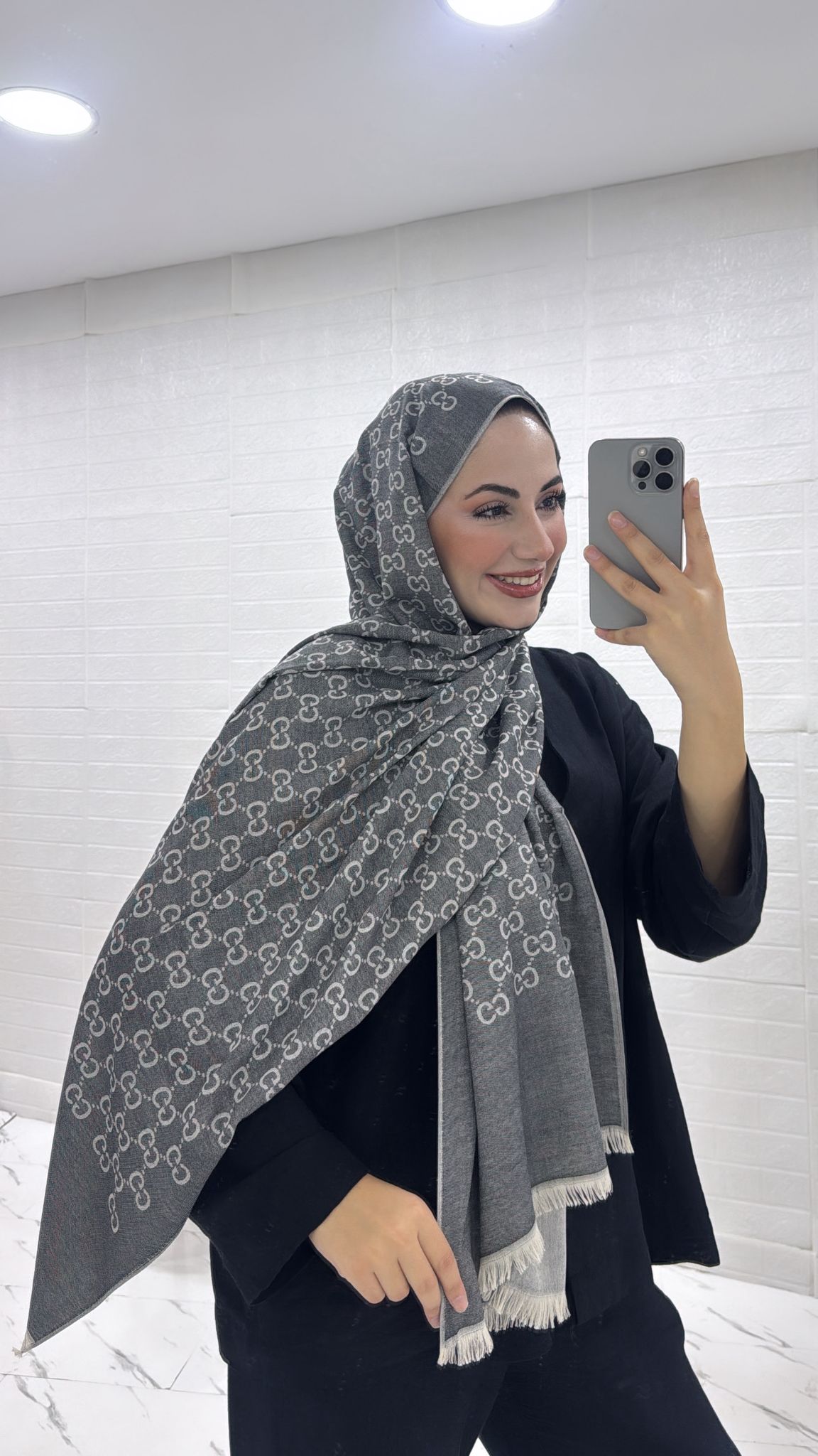 ÇİFT TARAFLI İTHAL YÜN İPEK COACH ŞAL