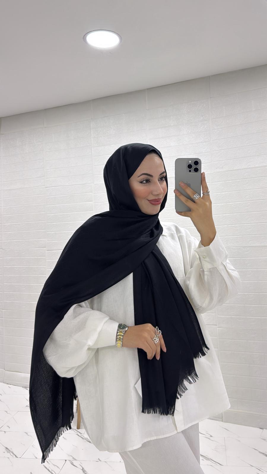 ÇİFT TARAFLI İTHAL YÜN İPEK YSL ŞAL