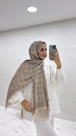 ÇİFT TARAFLI İTHAL YÜN İPEK COACH ŞAL