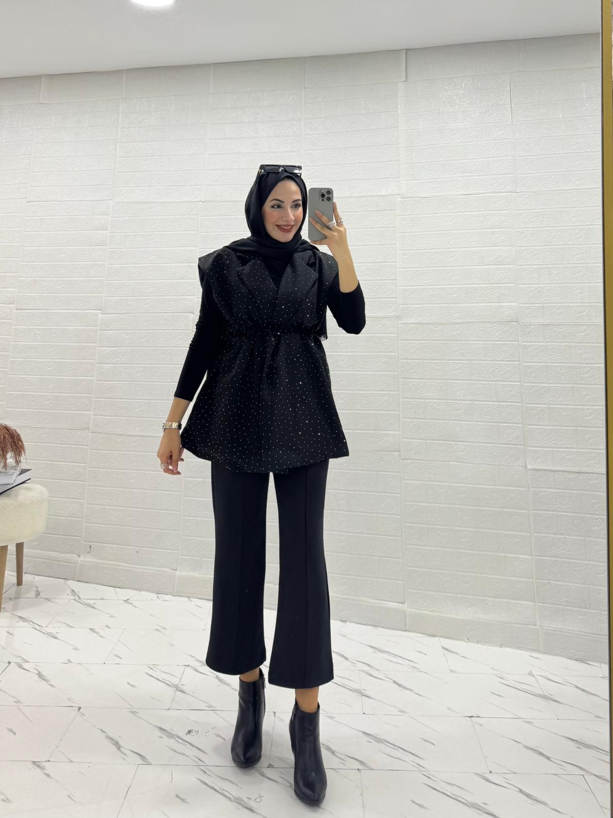 SİYAH SCUBA PANTOLON