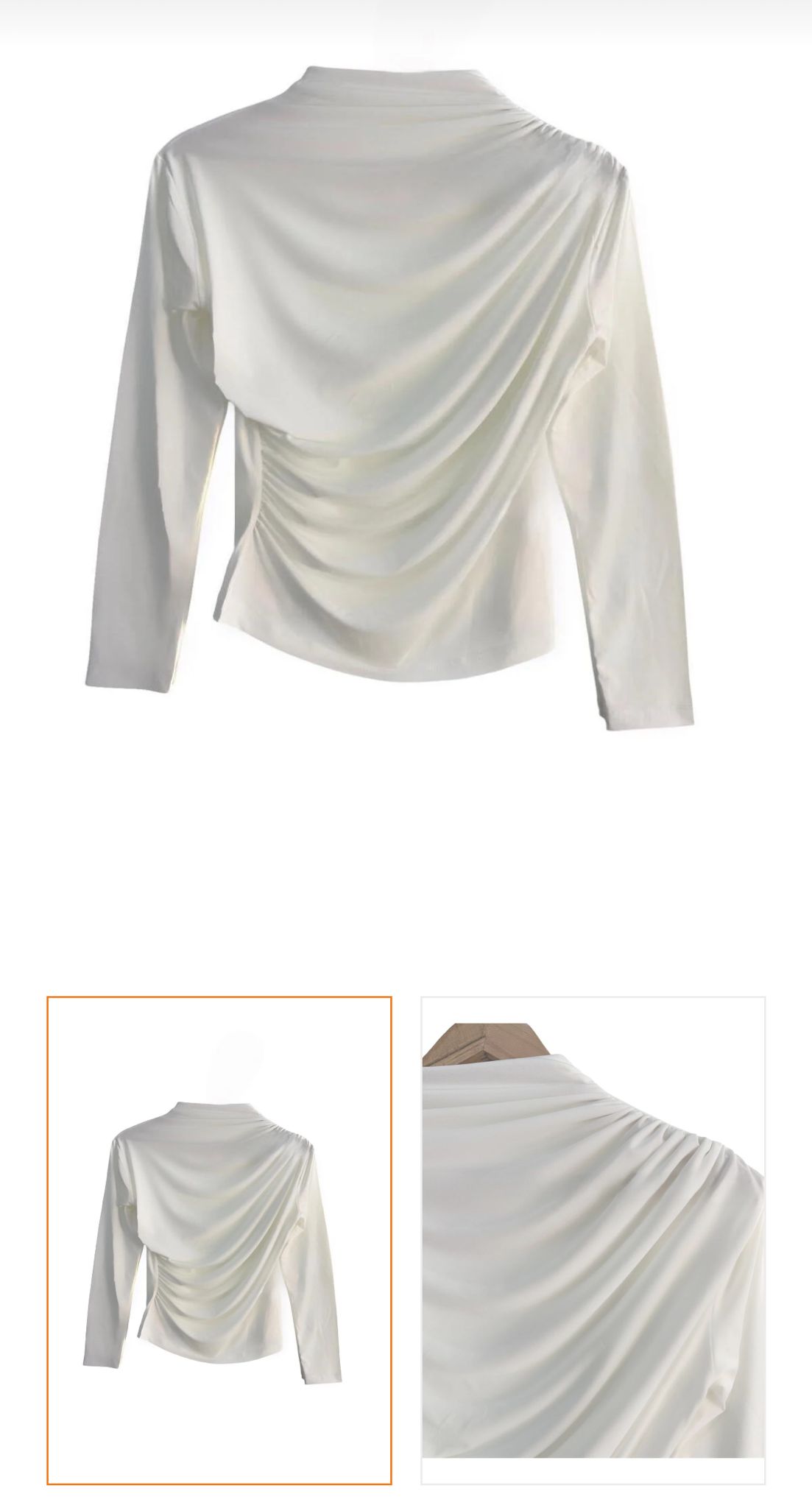 DRAPELİ BLUZ SANDY KUMAŞ