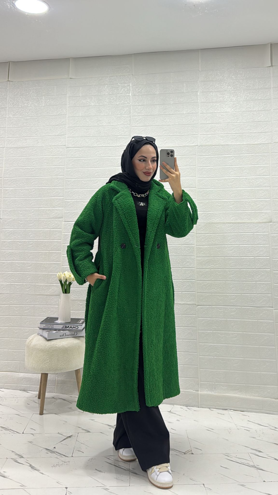 ASTARLI TEDDY KABAN YEŞİL