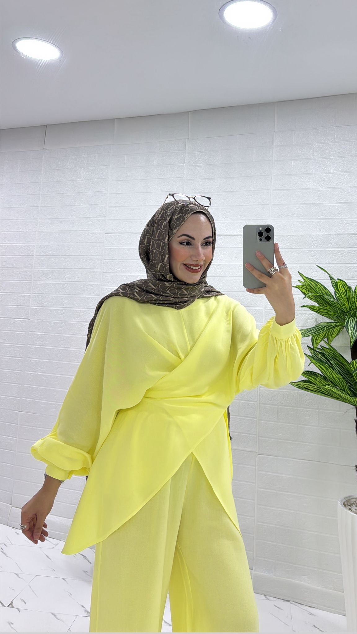 ÇAPRAZ BAĞLAMALI İKİLİ TAKIM SARI