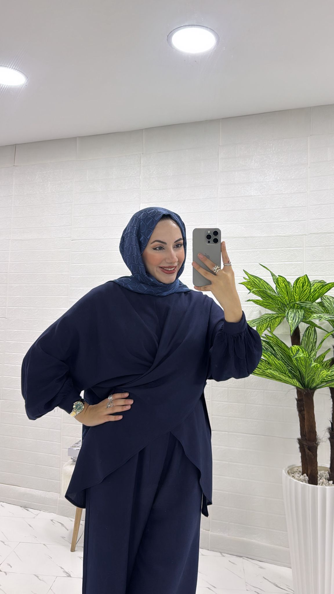 ÇAPRAZ BAĞLAMALI İKİLİ TAKIM LACİVERT