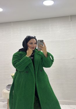 ASTARLI TEDDY KABAN YEŞİL